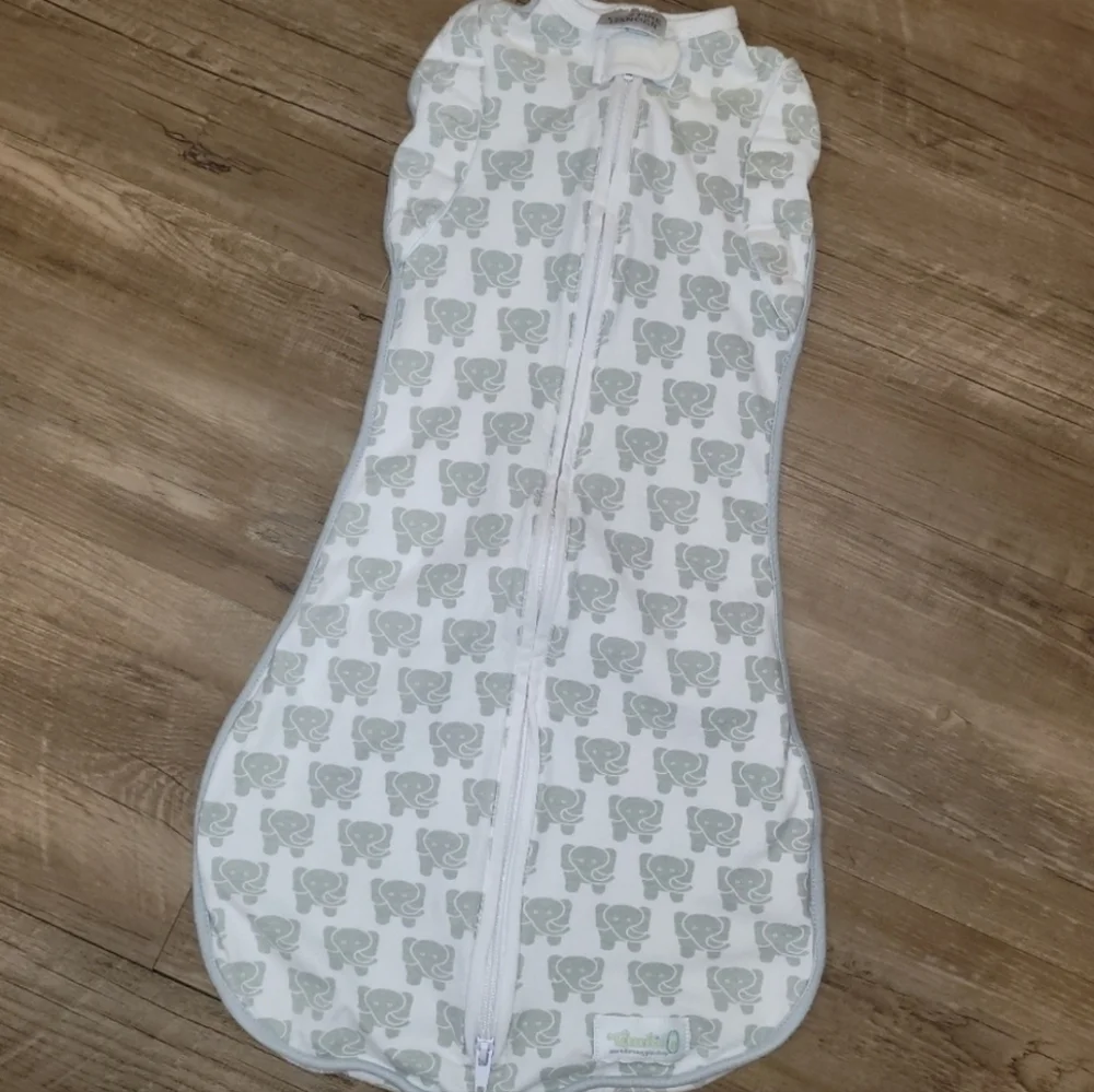 Woombie Baby Sleep Sack Size 3-6Months Elephant printed